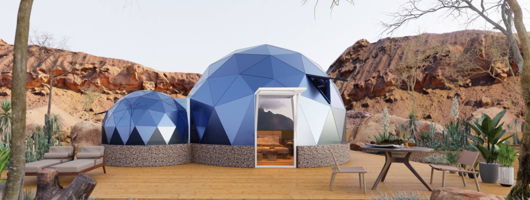 聂拉木县球形智能光伏玻璃星空房